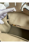 Hermes Birkin 25 Handmade Bag In Grey Clemence Leather  Replica