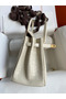 Hermes Birkin 25 Retourne Handmade Bag In Beton Matte Alligator Leather  Replica