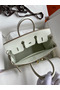 Hermes Birkin 25 Retourne Handmade Bag In Beton Swift Calfskin  Replica