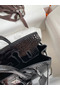 Hermes Birkin 25 Retourne Handmade Bag In Black Shiny Alligator Leather  Replica