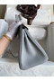 Hermes Birkin 25 Retourne Handmade Bag In Blue Glacier Clemence Leather  Replica