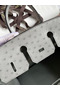 Hermes Birkin 25 Retourne Handmade Bag In Blue Glacier Ostrich Leather  Replica