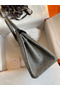 Hermes Birkin 25 Retourne Handmade Bag In Gris Tourterelle Ostrich Leather  Replica