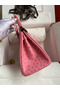 Hermes Birkin 25 Retourne Handmade Bag In Pink Ostrich Leather  Replica