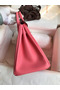 Hermes Birkin 25 Retourne Handmade Bag In Rose Lipstick Swift Calfskin  Replica