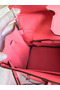 Hermes Birkin 25 Retourne Handmade Bag In Rose Lipstick Swift Calfskin  Replica