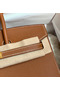Hermes Birkin 25 Sellier Handmade Bag In Gold Epsom Calfskin  Replica