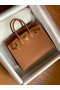Hermes Birkin 25 Sellier Handmade Bag In Gold Epsom Calfskin  Replica