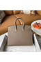 Hermes Birkin 25 Sellier Handmade Bag In Taupe Epsom Calfskin  Replica