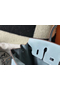 Hermes Birkin 25cm Bag In Blue Lin Clemence Leather GHW  Replica