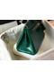 Hermes Birkin 25cm Bag In Green Embossed Crocodile Leather  Replica