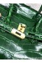 Hermes Birkin 25CM Tote Bag Croco Leather H25TCO Green  Replica
