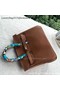 Hermes Birkin 25CM Tote Bag Litchi Leather H25T Brown  Replica