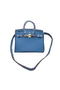Hermes Birkin 25CM Tote Bag Original Leather H25 Blue  Replica