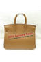 Hermes Birkin 25CM Tote Bag Original Leather H25T Wheat  Replica