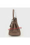 Hermes Birkin 25CM Tote Bags Dark Grey Original Leather Silver  Replica