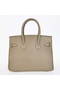 Hermes Birkin 25CM Tote Bags Togo Leather Dark Grey Silver  Replica