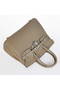 Hermes Birkin 25CM Tote Bags Togo Leather Dark Grey Silver  Replica