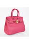 Hermes Birkin 25CM Tote Bags Togo Leather Peach Godlen  Replica