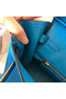 Hermes Birkin 30 Handmade Bag In Blue Zanzibar Clemence Leather  Replica