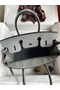 Hermes Birkin 30 Handmade Bag In Etain Crocodile Niloticus Matte Skin  Replica