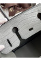 Hermes Birkin 30 Handmade Bag In Etain Crocodile Niloticus Matte Skin  Replica