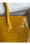 Hermes Birkin 30 Handmade Bag In Jaune Ambre Crocodile Niloticus Shiny Skin  Replica