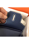 Hermes Birkin 30 Handmade Bag In Navy Blue Clemence Leather  Replica