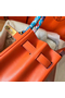 Hermes Birkin 30 Handmade Bag In Orange Epsom Leather  Replica