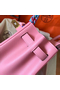 Hermes Birkin 30 Handmade Bag In Pink Epsom Leather  Replica