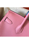 Hermes Birkin 30 Handmade Bag In Pink Epsom Leather  Replica