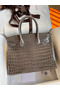 Hermes Birkin 30 Handmade Bag In Taupe Crocodile Niloticus Shiny Skin  Replica