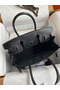 Hermes Birkin 30 Retourne Handmade Bag In Black Box Calfskin  Replica