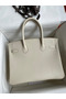 Hermes Birkin 30 Retourne Handmade Bag In Craie Epsom Calfskin  Replica