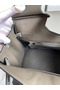 Hermes Birkin 30 Retourne Handmade Bag In Etain Epsom Calfskin  Replica