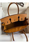 Hermes Birkin 30 Retourne Handmade Bag In Gold Epsom Calfskin  Replica