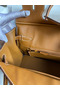 Hermes Birkin 30 Retourne Handmade Bag In Gold Epsom Calfskin  Replica