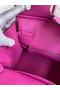 Hermes Birkin 30 Retourne Handmade Bag In Magnolia Clemence Leather  Replica