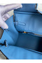 Hermes Birkin 30 Retourne Handmade Bag In Mykonos Ostrich Leather  Replica