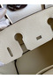 Hermes Birkin 30 Retourne Handmade Bag In Nata Clemence Leather  Replica