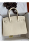 Hermes Birkin 30 Retourne Handmade Bag In Nata Swift Leather  Replica