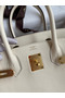 Hermes Birkin 30 Retourne Handmade Bag In Nata Swift Leather  Replica