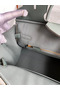 Hermes Birkin 30 Retourne Handmade Bag In Vert Amande Clemence Leather  Replica