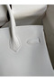 Hermes Birkin 30 Retourne Handmade Bag In White Epsom Calfskin  Replica