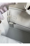 Hermes Birkin 30 Retourne Handmade Bag In White Epsom Calfskin  Replica