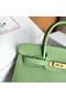 Hermes Birkin 30 Sellier Handmade Bag In Vert Criquet Epsom Calfskin  Replica