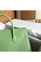 Hermes Birkin 30 Sellier Handmade Bag In Vert Criquet Epsom Calfskin  Replica