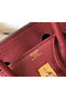 Hermes Birkin 30cm Bag In Bordeaux Clemence Leather GHW  Replica