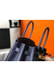 Hermes Birkin 30cm Bag In Dark Blue Clemence Leather GHW  Replica