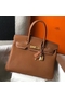 Hermes Birkin 30cm Bag In Gold Clemence Leather GHW  Replica